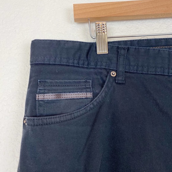 Zara Pants Zara Man Black Slim Fit Stretch Chino Pants Size 36